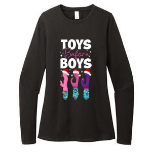 Funny Embarrassing Toys Before Boy Fun Adult Humour Womens CVC Long Sleeve Shirt