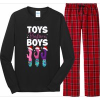 Funny Embarrassing Toys Before Boy Fun Adult Humour Long Sleeve Pajama Set