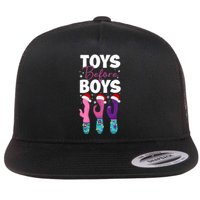 Funny Embarrassing Toys Before Boy Fun Adult Humour Flat Bill Trucker Hat