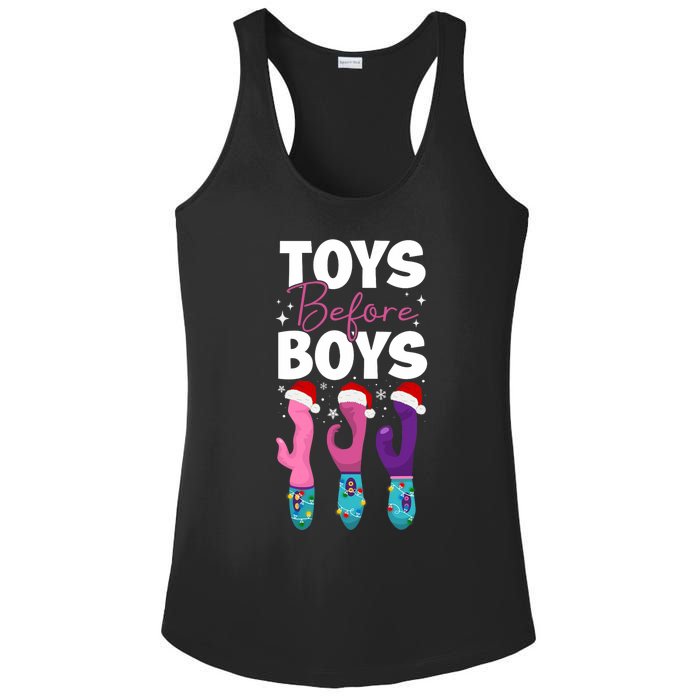 Funny Embarrassing Toys Before Boy Fun Adult Humour Ladies PosiCharge Competitor Racerback Tank