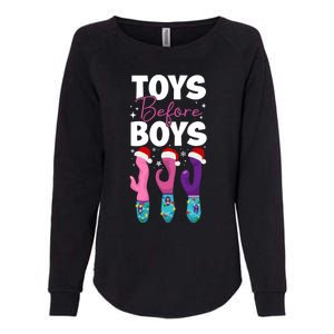 Funny Embarrassing Toys Before Boy Fun Adult Humour Womens California Wash Sweatshirt