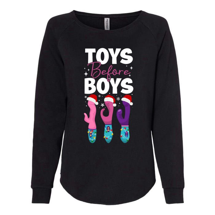 Funny Embarrassing Toys Before Boy Fun Adult Humour Womens California Wash Sweatshirt