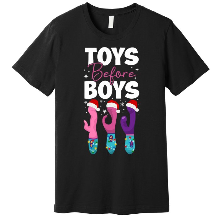 Funny Embarrassing Toys Before Boy Fun Adult Humour Premium T-Shirt