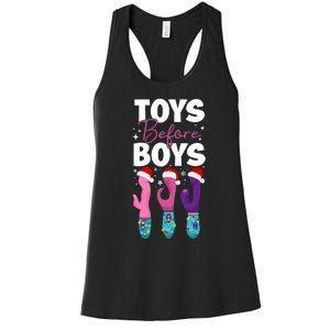 Funny Embarrassing Toys Before Boy Fun Adult Humour Women's Racerback Tank