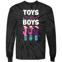 Funny Embarrassing Toys Before Boy Fun Adult Humour Tie-Dye Long Sleeve Shirt