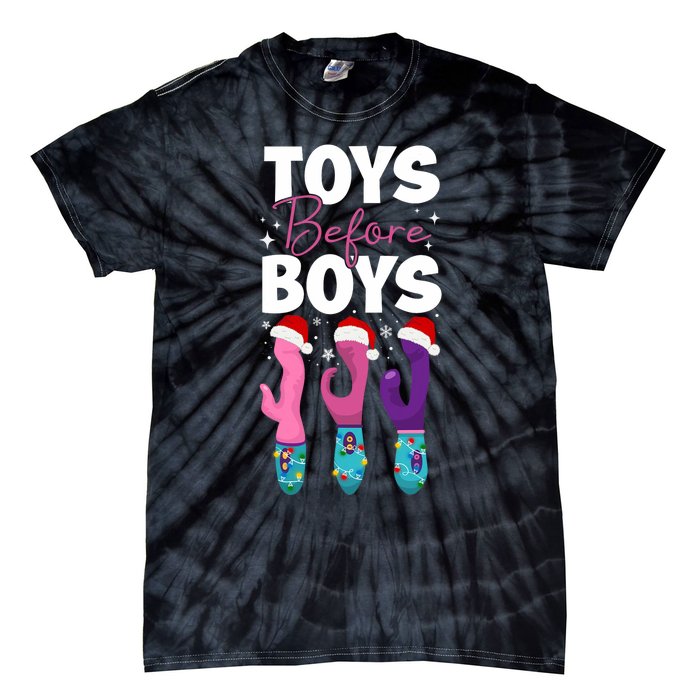 Funny Embarrassing Toys Before Boy Fun Adult Humour Tie-Dye T-Shirt