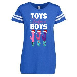 Funny Embarrassing Toys Before Boy Fun Adult Humour Enza Ladies Jersey Football T-Shirt