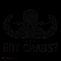 Funny Eod Tech Got Crabs Explosive Ordnance Disposal High Crown Mesh Back Trucker Hat