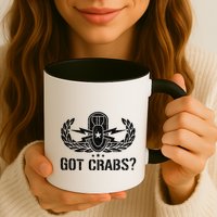 Funny Eod Tech Got Crabs Explosive Ordnance Disposal Mug