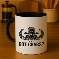 Funny Eod Tech Got Crabs Explosive Ordnance Disposal Mug