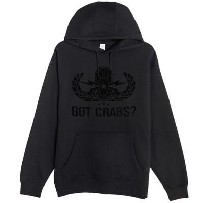 Funny Eod Tech Got Crabs Explosive Ordnance Disposal Premium Pullover Hoodie