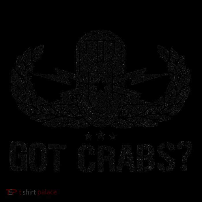 Funny Eod Tech Got Crabs Explosive Ordnance Disposal Tall Sweatshirt