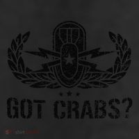 Funny Eod Tech Got Crabs Explosive Ordnance Disposal Trucker Hat