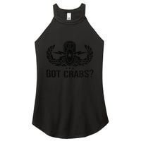 Funny Eod Tech Got Crabs Explosive Ordnance Disposal Women's Perfect Tri Rocker Tank