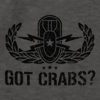 Funny Eod Tech Got Crabs Explosive Ordnance Disposal Vector Backpack