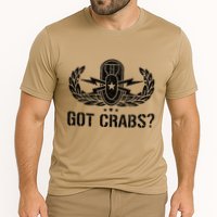 Funny Eod Tech Got Crabs Explosive Ordnance Disposal Performance Shirt