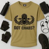 Funny Eod Tech Got Crabs Explosive Ordnance Disposal Performance Shirt