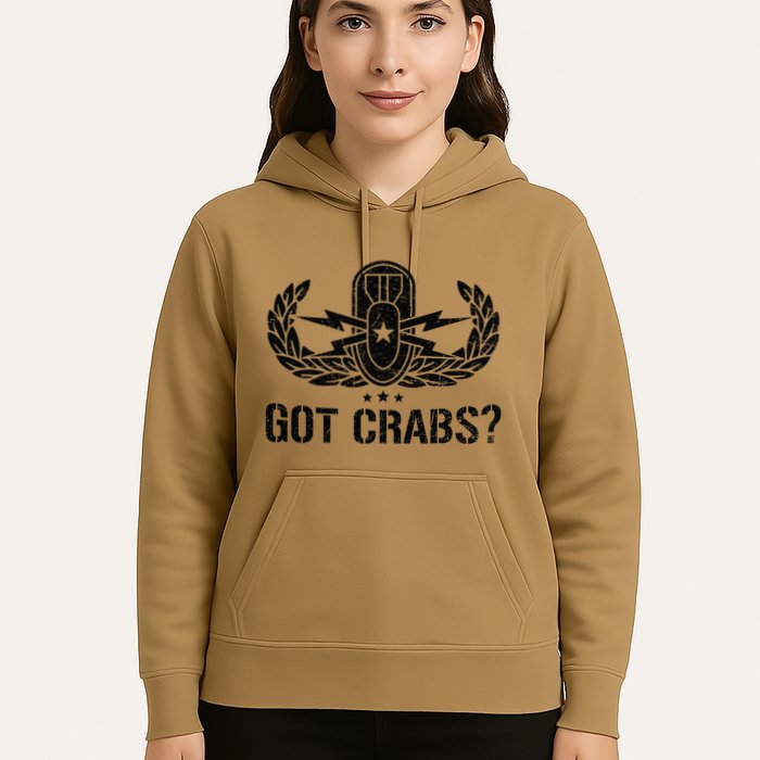 Funny Eod Tech Got Crabs Explosive Ordnance Disposal Hoodie