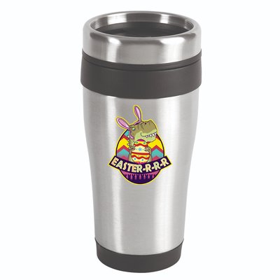 Funny EasterRRR TRex Dinosaur 16oz Travel Tumbler