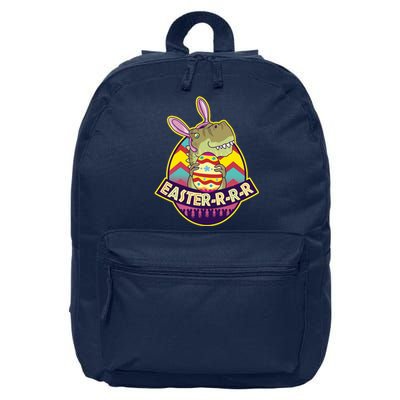 Funny EasterRRR TRex Dinosaur 16 in Basic Backpack