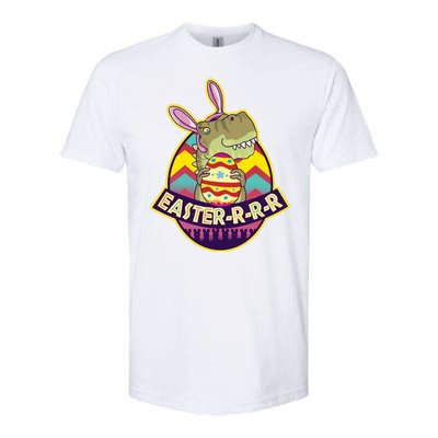 Funny EasterRRR TRex Dinosaur Softstyle® CVC T-Shirt