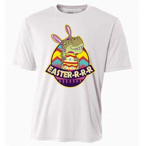 Funny EasterRRR TRex Dinosaur Cooling Performance Crew T-Shirt