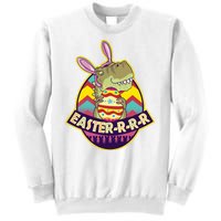 Funny EasterRRR TRex Dinosaur Sweatshirt