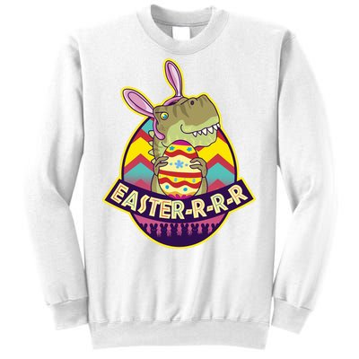 Funny EasterRRR TRex Dinosaur Sweatshirt