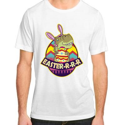 Funny EasterRRR TRex Dinosaur Adult ChromaSoft Performance T-Shirt