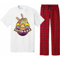 Funny EasterRRR TRex Dinosaur Pajama Set