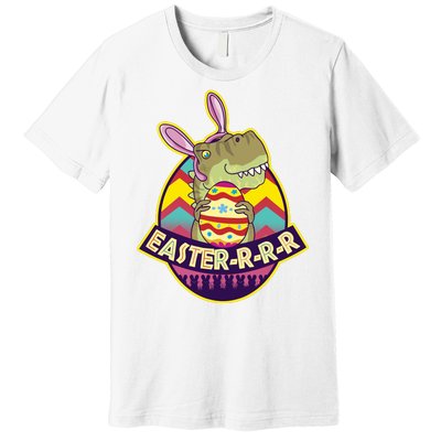 Funny EasterRRR TRex Dinosaur Premium T-Shirt