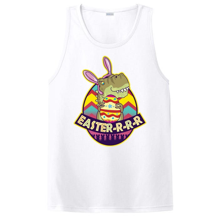 Funny EasterRRR TRex Dinosaur PosiCharge Competitor Tank