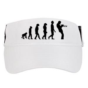 Funny Evolution Trumpet Player Music Band Musician Jazz Gift Adult Drive Performance Visor