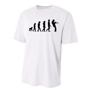 Funny Evolution Trumpet Player Music Band Musician Jazz Gift Performance Sprint T-Shirt