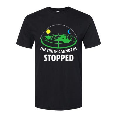 Flat Earther The Truth Cannot Be Stopped Softstyle CVC T-Shirt