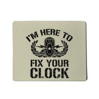 Funny Eod Tech Here To Fix Your Clock Bomb Disposal Mousepad