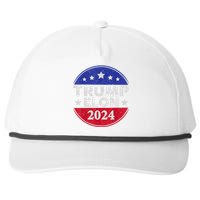 Funny Elon & Trump Vance For President 2024 Snapback Five-Panel Rope Hat