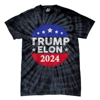 Funny Elon & Trump Vance For President 2024 Tie-Dye T-Shirt