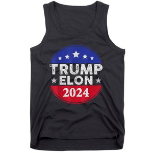 Funny Elon & Trump Vance For President 2024 Tank Top