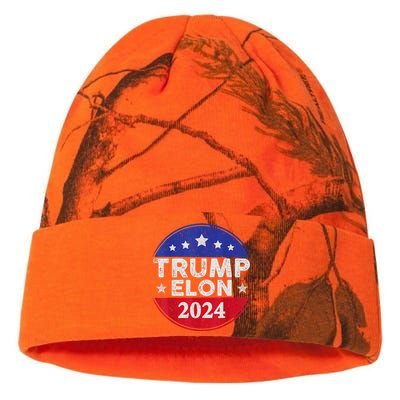 Funny Elon & Trump Vance For President 2024 Kati Licensed 12" Camo Beanie