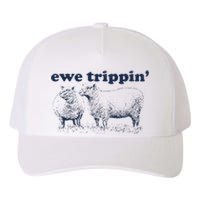 Farmer Ewe Trippin Funny Yupoong Adult 5-Panel Trucker Hat