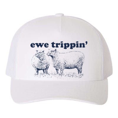 Farmer Ewe Trippin Funny Yupoong Adult 5-Panel Trucker Hat