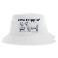 Farmer Ewe Trippin Funny Sustainable Bucket Hat