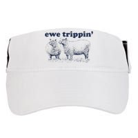 Farmer Ewe Trippin Funny Adult Drive Performance Visor