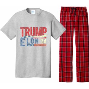 Funny Elon & Trump Vance For President 2024 Pajama Set