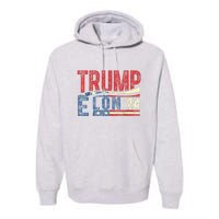 Funny Elon & Trump Vance For President 2024 Premium Hoodie