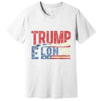 Funny Elon & Trump Vance For President 2024 Premium T-Shirt