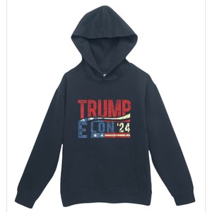 Funny Elon & Trump Vance For President 2024 Urban Pullover Hoodie