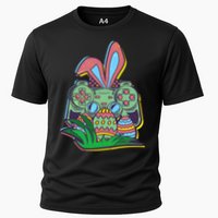 Funny Easter Time Gamer Bunny Ears Controller Easter Eggs Performance Shirt