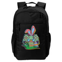 Funny Easter Time Gamer Bunny Ears Controller Easter Eggs Backpack